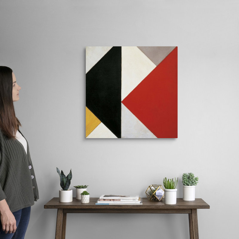 «Counter-Composition, 1925-26» par Theo van Doesburg, reproduction sur toile, H 24 po x l 24 po x P 1,25 po, Toile tendue