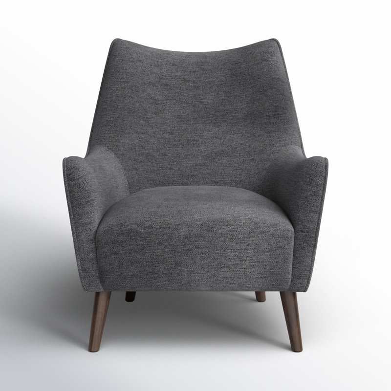 Sorrel Tufted Lounge Chair, Black
