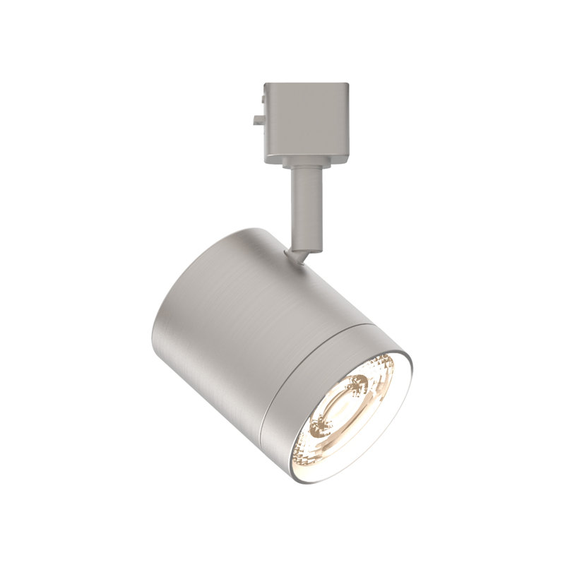 Tête de rail de charge à tension de ligne 16 W, Nickel brossé