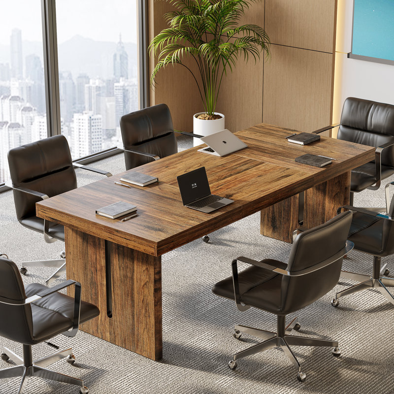 70.9" Long Office Executive Desk, Large Computer Desk for Home Office