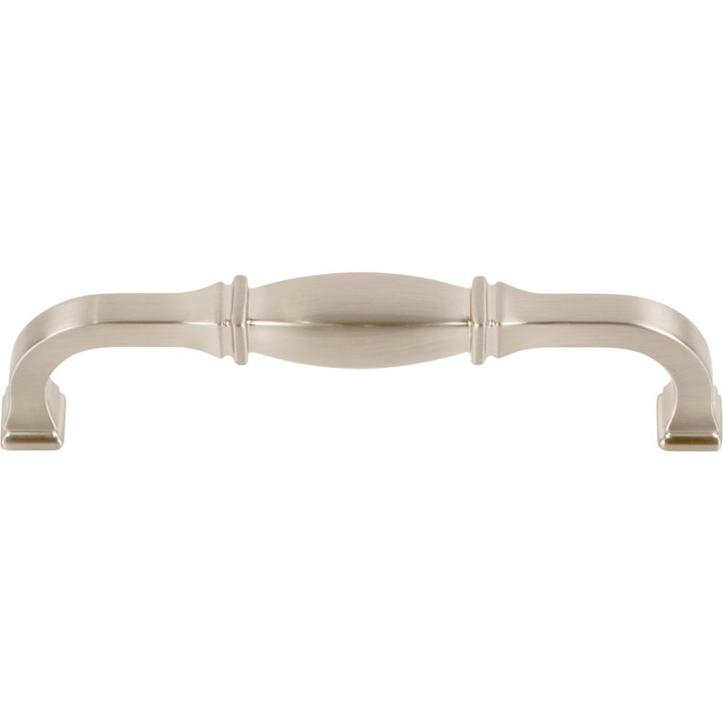 Audrey 128 mm Center-to-Center Cabinet Pull, Satin Nickel
