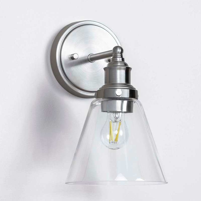 Fafnir Armed Sconce, Brushed Nickel