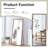 Solid Wood Frame Full-Length Mirror