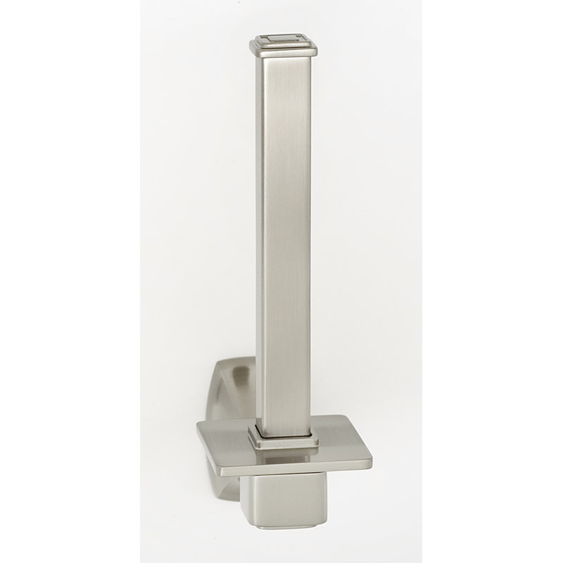 Wall Mounted Reserve Tissue Holder, Satin Nickel