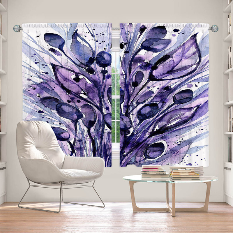 Room Darkening Curtain Pair, 56" W x 78" L