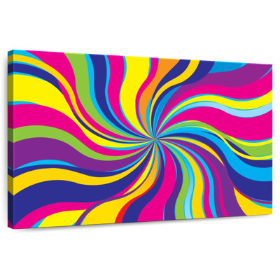 Couleurs abstraites psychédéliques Avery
