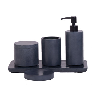 Keyaan Bathroom Accessory Set