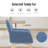 Teddy Velvet Dining Chairs Set Of 4-99997645