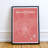 San Antonio City Map - Unframed Graphic Art-24705469