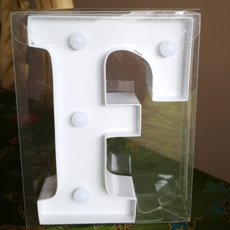 Enseigne lumineuse del de décoration de décoration f, Blanc