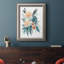 «Teal and Peach Bouquet I», reproduction d'art sur toile-2024510636