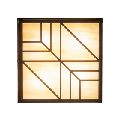 Angelia Glass Flush Mount