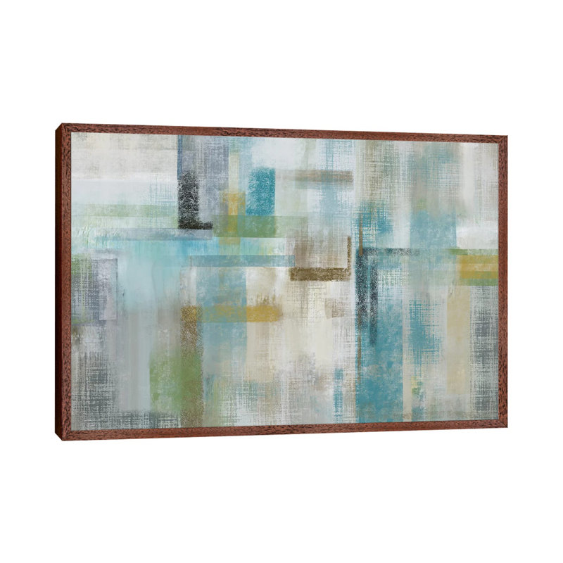 Bits And Pieces - Print on Canvas, Classic Brown Wood Framed, 66.04 cm H x 45.72 cm W