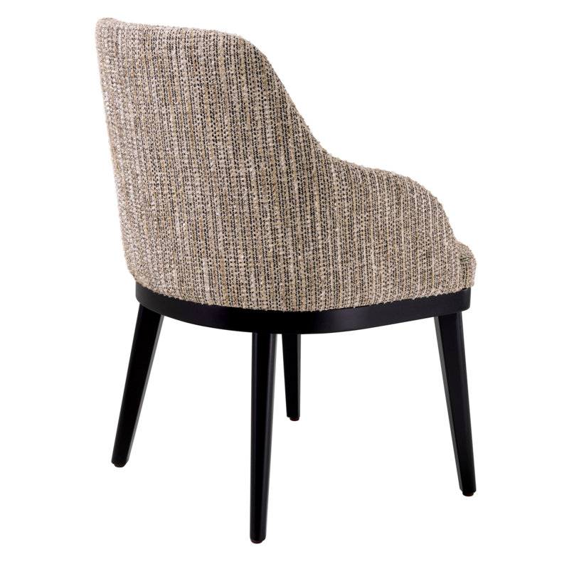 Costa Upholstered Dining Chair, Mademoiselle Beige