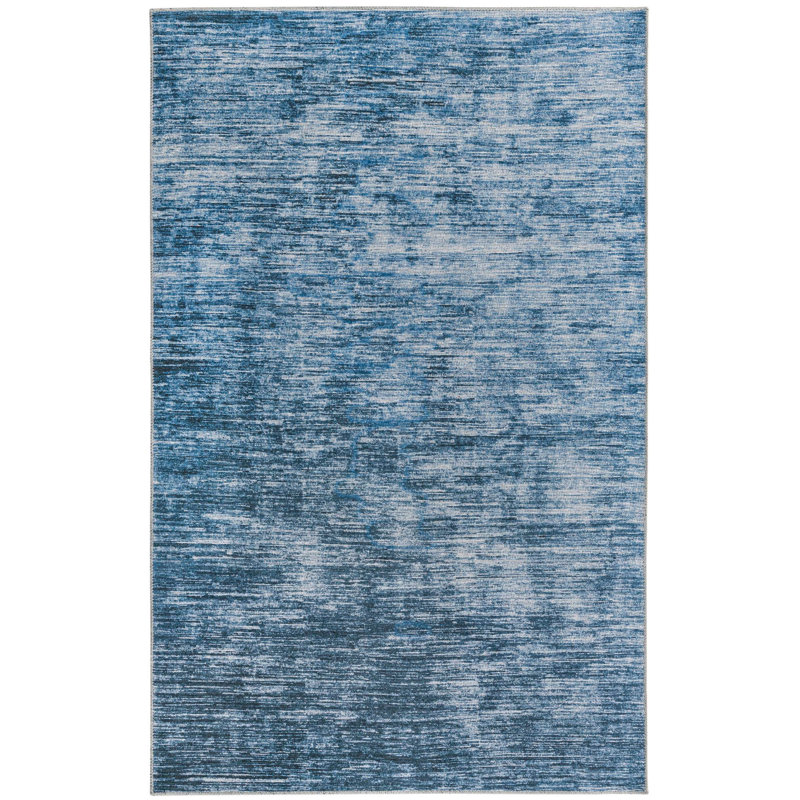 Ikhasa Chenille Abstract Indoor Rug, Rectangle 5' x 8'