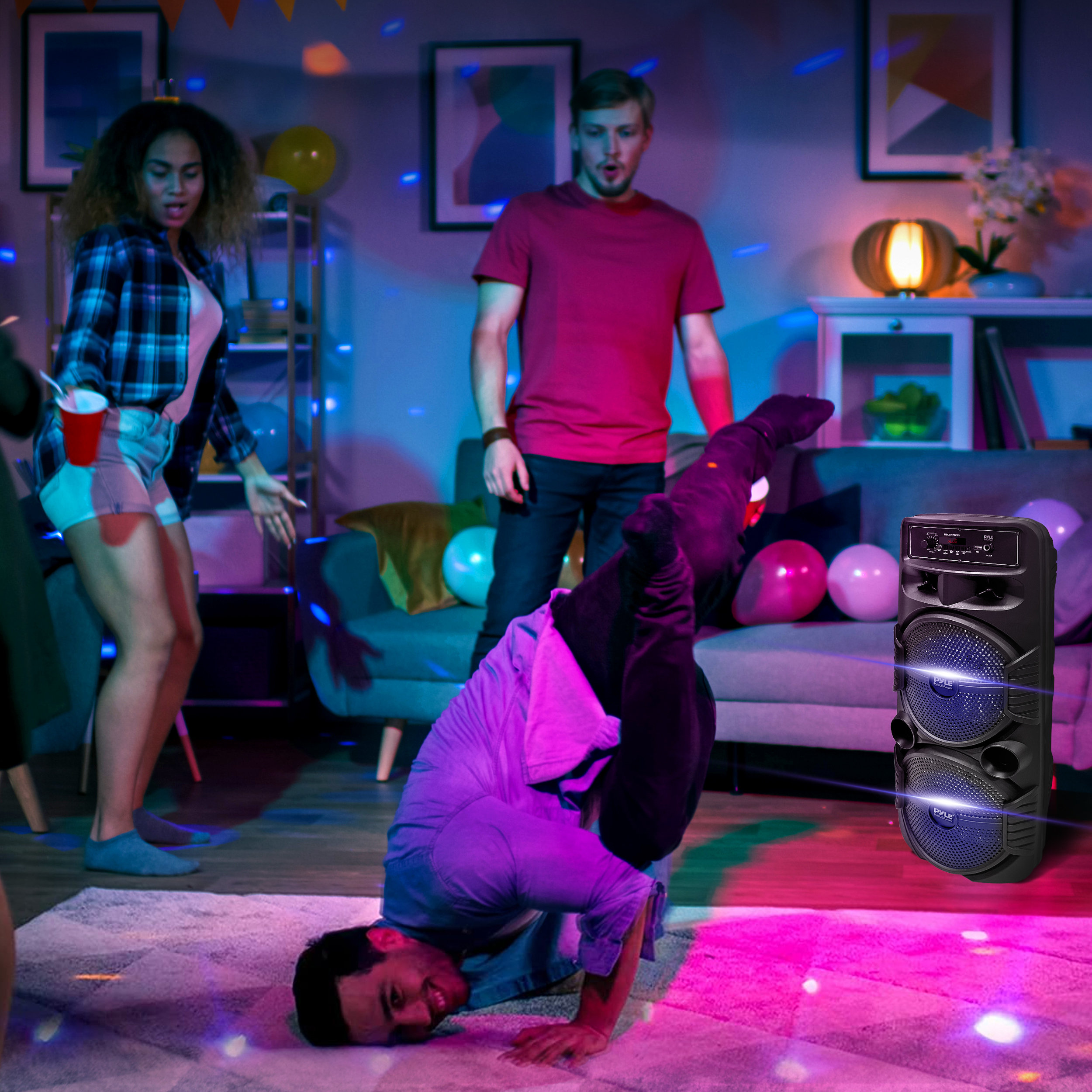 Pyle Portable Bluetooth Rechargeable Pa Speaker System | Wayfair