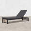 Chaise longue d'extérieur en teck Largo Pawni-997388008