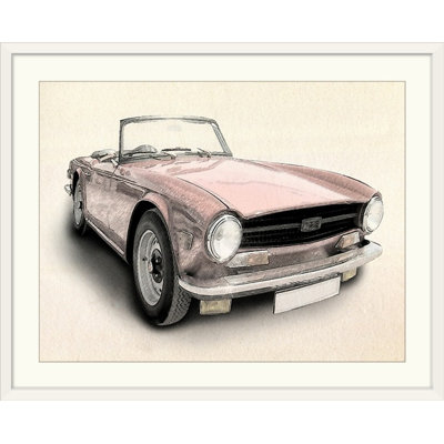 Deschamps " Triumph TR6 " by Michael Tompsett