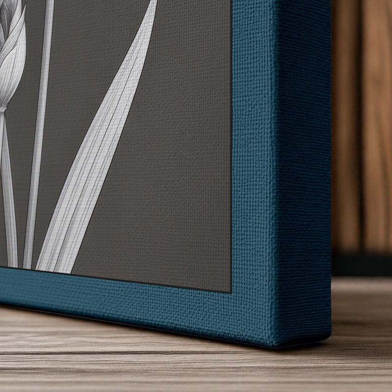 Print, 30x20 - 76.2 x 50.8 cm, Teal Border