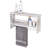 Wood 1 Wall Towel Rack