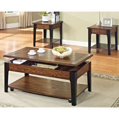 Ensemble de tables basses 3 pièces Rogersville