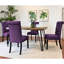 Ensemble de 6 ensembles repas: table en épingle à cheveux, 4 chaises attrayantes et ensemble de banc:-1208309557-1208309556