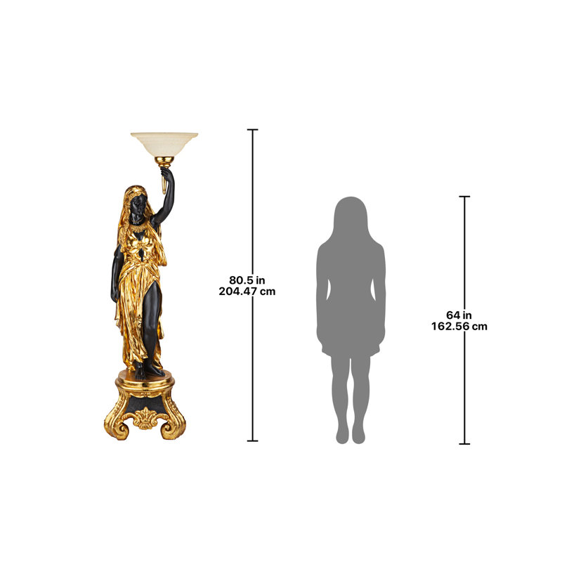 Lampe sur pied 80,5 po Arabesque Maiden