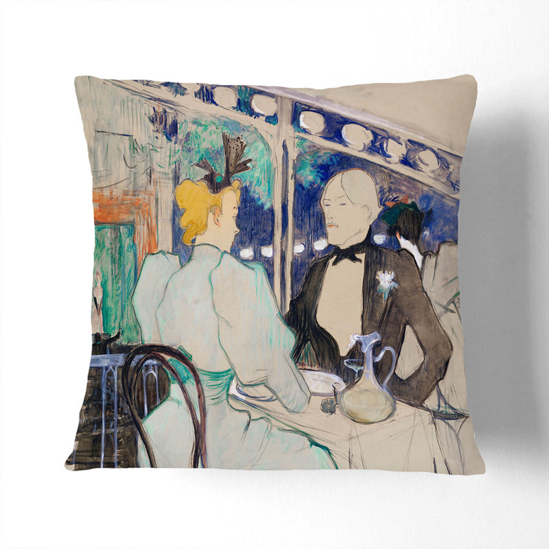 Fashionable People Scatter Cushion, 55cm H x 55cm W x 20cm D