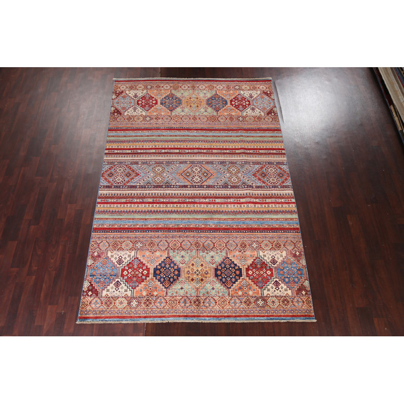 Vegetable Dye Super Kazak Oriental Rug 7x10
