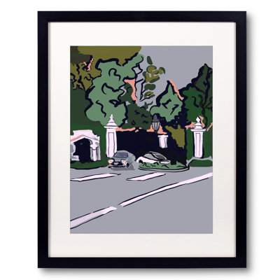 East Gate Bel Air Print by Deborah Blum
