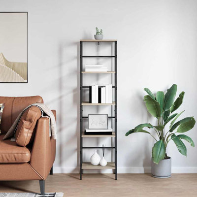 Steel Etagere Bookcase
