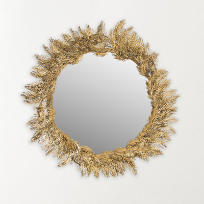Metal Flat Wall Mirror