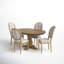 Ensemble de salle à manger extensible Burntwood-710994213-710994214-710994212