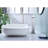 Waterfall Spout Bathroom Sink Single Handle Faucet With Pop-Up Drain (No Overflow)-118543599