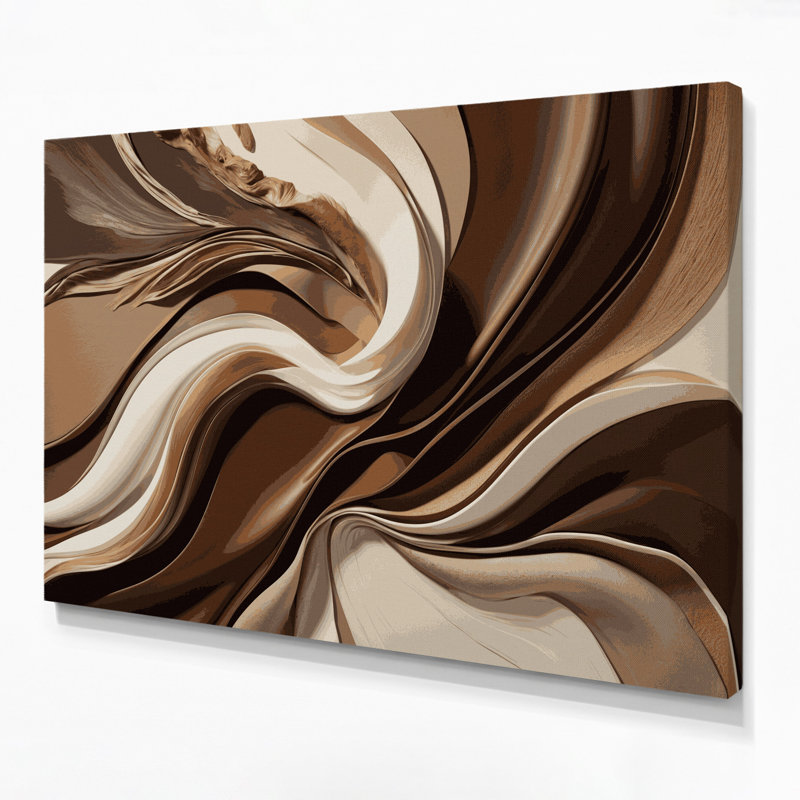 Art mural sur toile Lyrical Abstraction 26, H 20 po x l 24 po