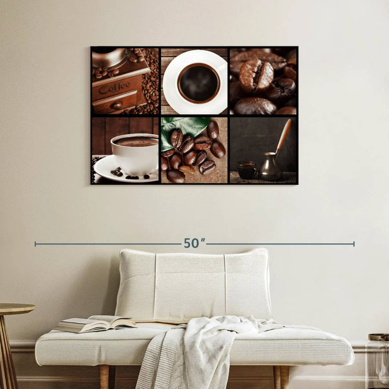 Collage café Yarlin, H 26 po x l 39 po