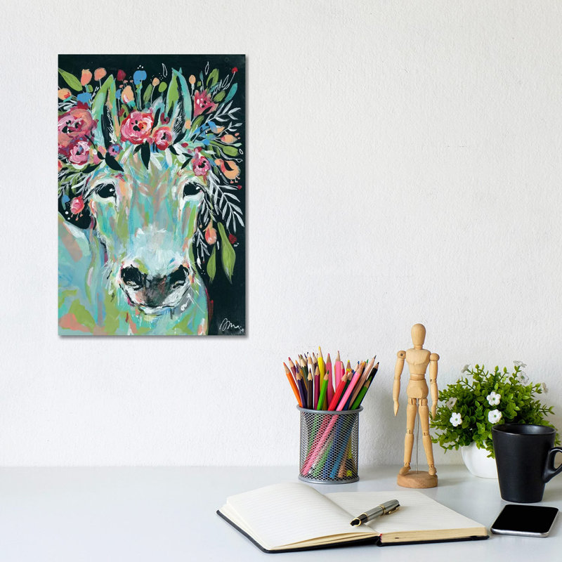 Camilla by Jessica Mingo - Wrapped Canvas Painting, 20.32 cm H x 30.48 cm W