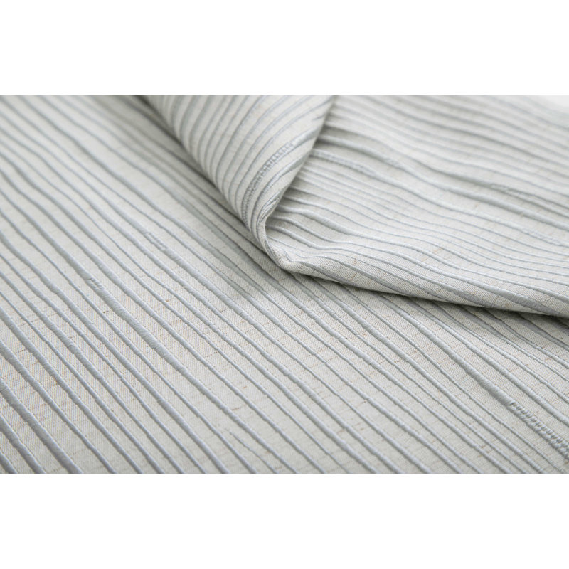 Hopelynn Striped Square Cushion, Grey
