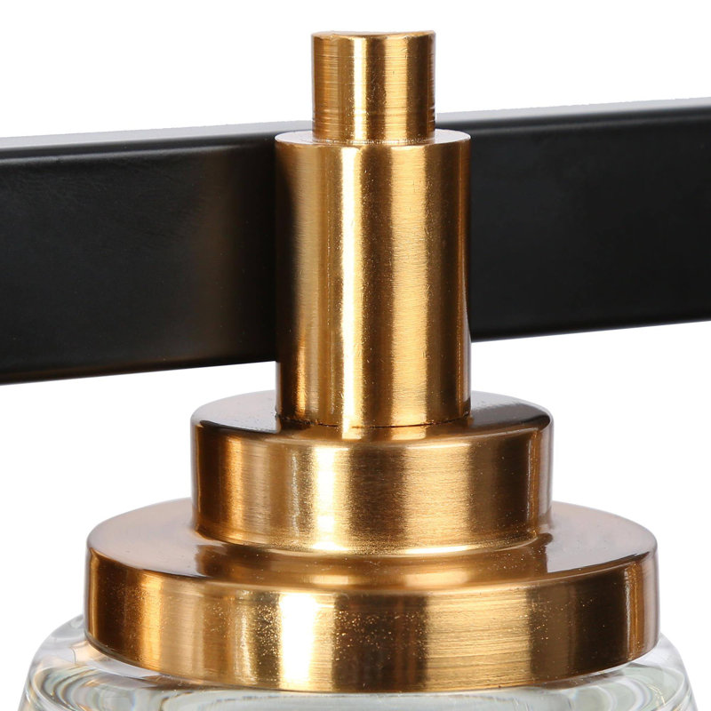 4-Light Dimmable Modern Brass Vanity Light