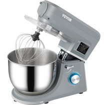 VEVOR Stand Mixer 660W Electric Dough Mixer with 6 Speeds LCD