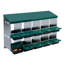 Nichoirs pour poules, poulaillers pour 10 poules pondeuses, 10 compartiments, poules pondeuses, nichoirs, cage en acier galvanisé pour poules 10 trous, vert-2080045614-2080045600