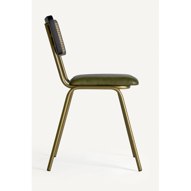 Almstock Dining Chair, Gold, Gold