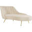 Chaise longue en velours Margo-1182622605