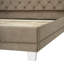 Lit plateforme tapissier Garrison Modern