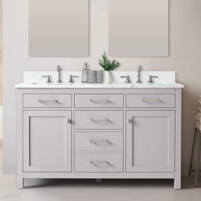 Ajhane 54" W Double Vanity Set