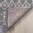 Gazaway Diamond Grey Moroccan Trellis Area Rug-112386165