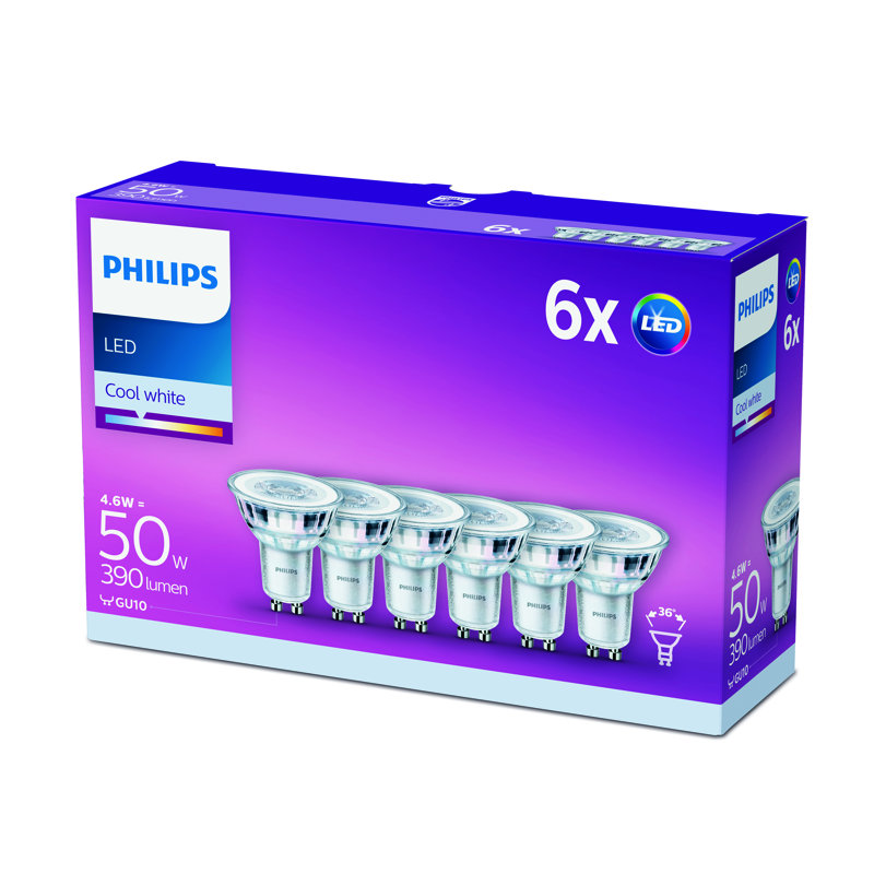 Philips LED GU10 Spotlight 50W, 4000