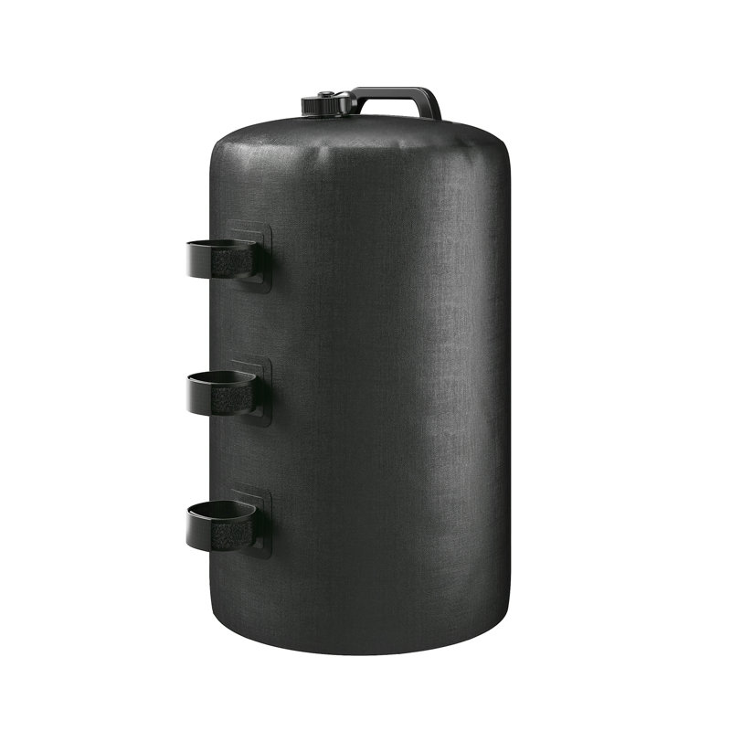 Living And Home Black Polyester Weight, 42cm H x 28cm W x 28cm D
