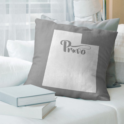 Chenille Reversible Throw Pillow