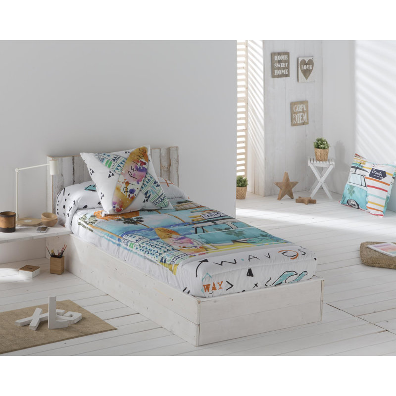 Luisa No Pattern Bedspread, 155 x 230 cm